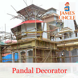 Pandal Decorator Mr. Bappa Laskar in Batanagar